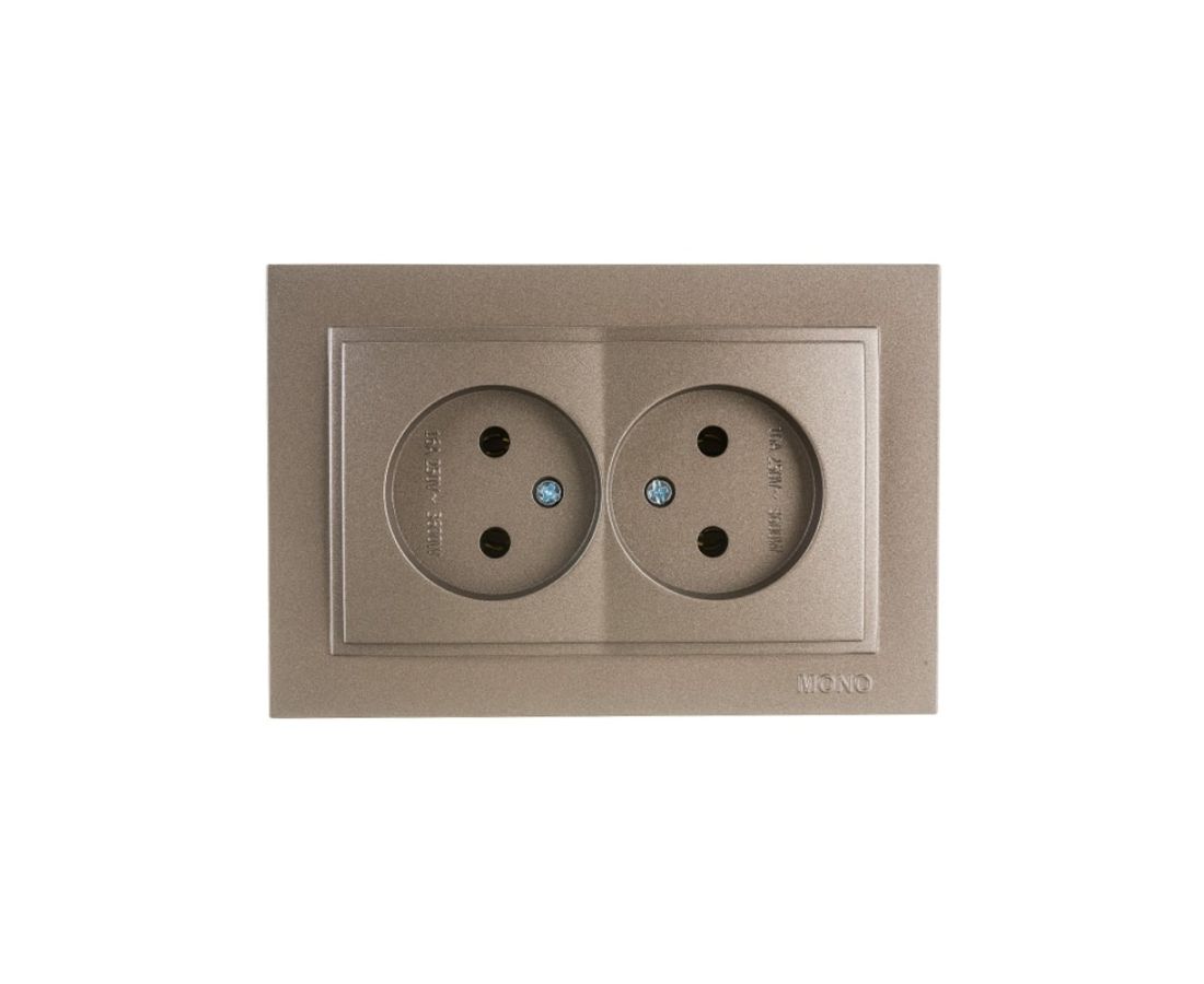 როზეტი ორიანი DESPINA Bronze - 102-232305-121 — როზეტები და ჩამრთველები